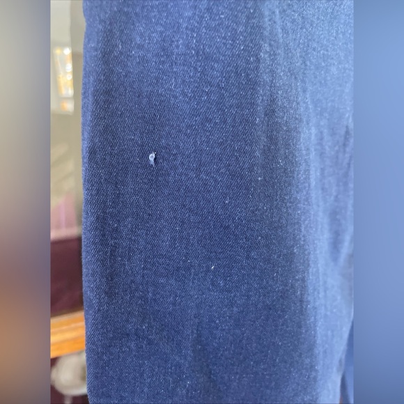 7 for all mankind women’s 28 waist blue skinny jeans inseam 30 - Picture 5 of 8